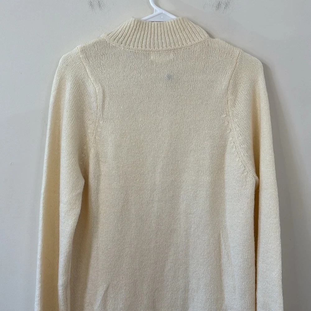 NWOT Lovers & Friends Anthea Sweater Dress Ivory Size Large - Picture 8 of 10